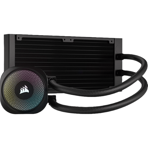 Corsair NAUTILUS 240 RS 240mm ARGB AiO Liquid CPU Cooler in Black